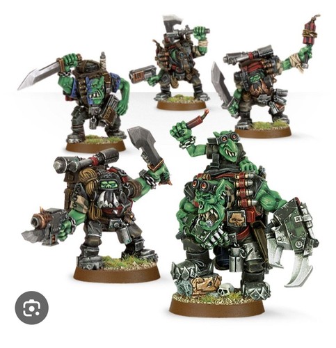 Forgeworld ork commandos - commandos, nobz