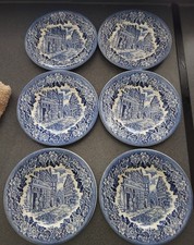 6 x English Ironstone Side