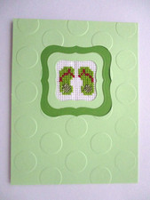 Handmade Greeting Card Cross
