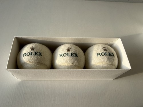 Rolex branded tennis balls set - tennis,