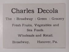 1915 Charles Decola Broadway