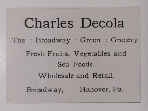 1915 charles decola broadway - charles,