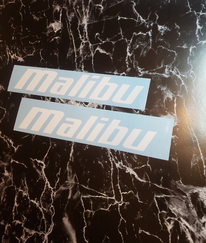 Malibu boat yacht - boat, decals