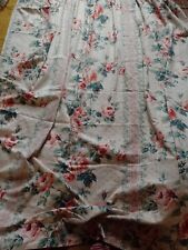 Beautiful Roses Kenilworth  By Anne & Robert Swaffer Lined Curtains 6'8 X6'7"