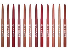W7 Lip Twister Lip Liner Pencil - Various Shades Available Nude Pink Berry Red