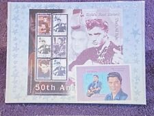Elvis Stamps Sheet 50th