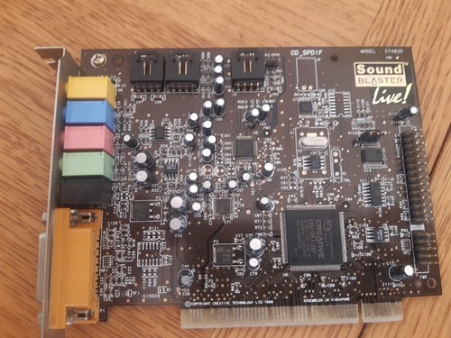 Sound blaster live value - sound,