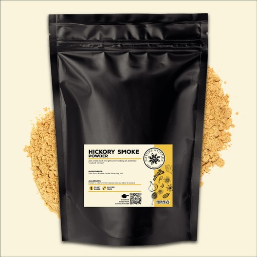 Hickory smoke powder 500g - powder,