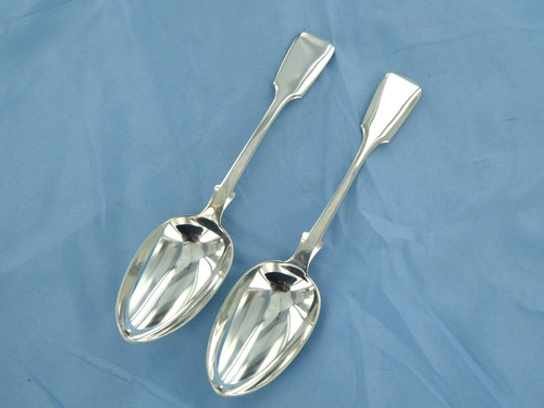 Antique pair sterling - an, of