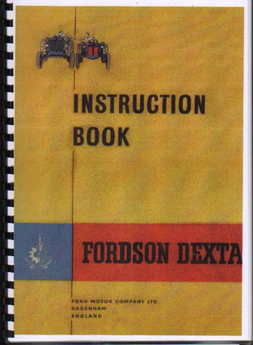 Fordson dexta tractor - "dexta",