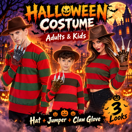 Freddy krueger costume - freddy, adult