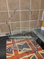 Beautiful Cut Glass Chrome Two
