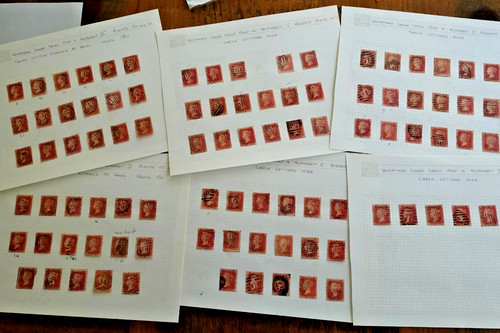 Penny red collection of - red,