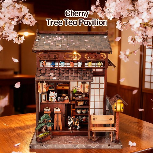 Wooden puzzle cherry - wooden,