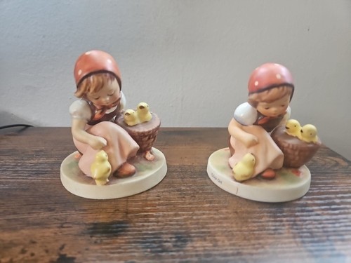Hummel girl with baby - hummel,