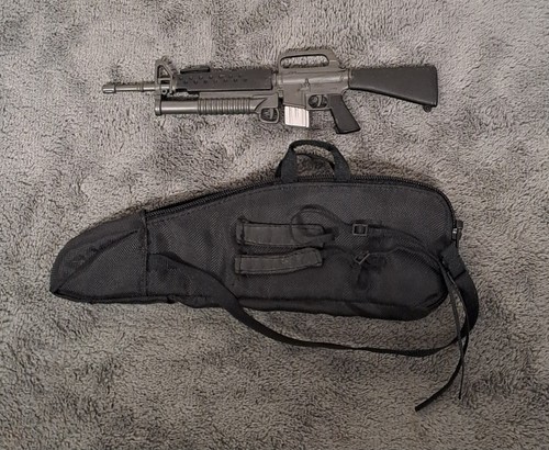 Scale black rifle - 1/6, case