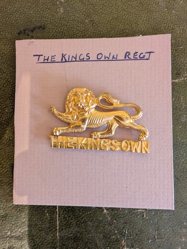 The king own regiment - king's,