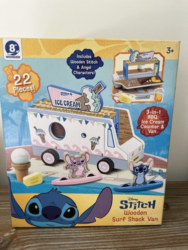 Disney stitch wooden - disney,
