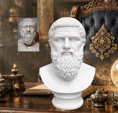 Plato bust statue ancient - bust,