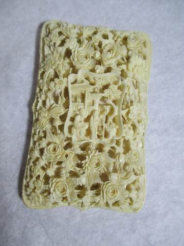 Antique deeply carved chinese - carved,