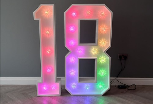 Light numbers for hire - up,
