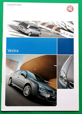 2004 VAUXHALL VECTRA Sales Brochure inc GSi SRi SXi Elite Irmscher Colours MINT