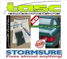 GREEN Mini mohair cloth fibre SOFTTOP cabriolet convertible hood repair kit NEW