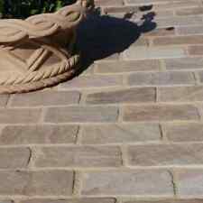 Camel Buff Cobble Setts 200mm x 100mm x 40/60mm Paving Patio Garden Stones