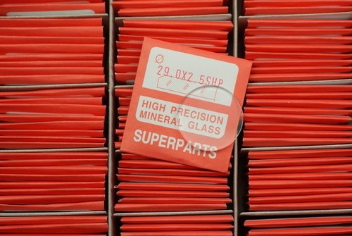 2.5mm thick watch crystals