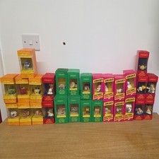 LARGE COLLECTION TETLEY TEA FOLK TEAPOTS HOUSE MUSIC STARS ETC BOXED