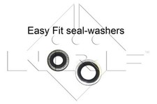 Air Conditioning Condenser A/C Air Con Aluminium Fits Mercedes-Benz NRF 350082