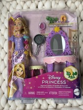 Disney princess tangled Rapunzel doll playset dressing table 