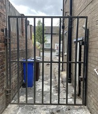 Large Heavy-Duty Metal Security Gate/ Garage Window Grill. 6.10 foot x 7.4 foot 