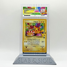 Birthday Pikachu Holo - Celebrations: Classic Collection 24 - ACE 10 Gem Mint