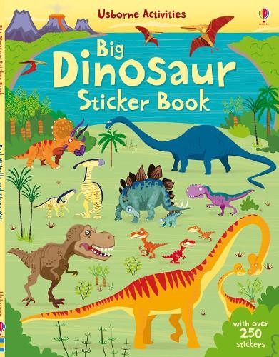 Big dinosaur sticker book - big,