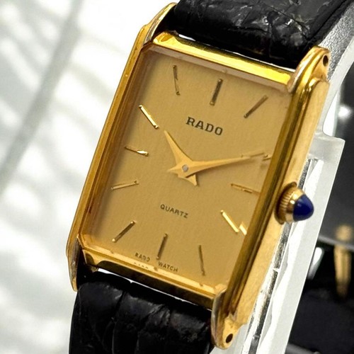 Rado quartz watch square - square, gold