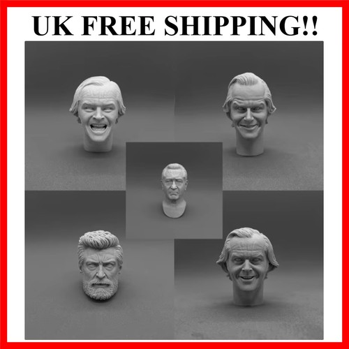 Scale resin diecast head - 1/6,
