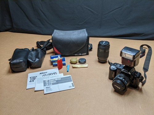 Nikon f401 and nikkor - f401, lenses