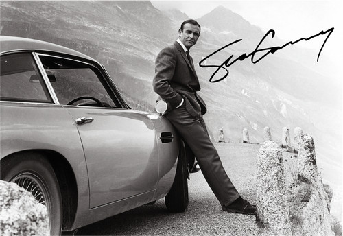 Sean connery 007 db5 poster - 007,