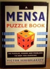 A Mensa Puzzle Book: 200 Puzzles, Posers and Problems to Keep You Guessing,Vict