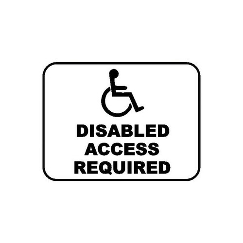 Disabled access car window - access,