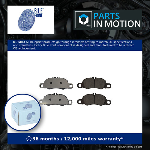 Brake pads set - set, porsche