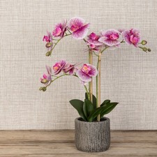 Pink Orchid Artificial In