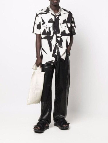 Eytys black relaxed faux - black,
