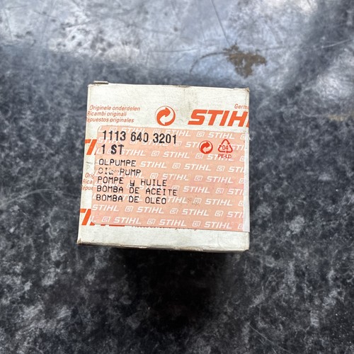 Stihl chainsaw oil - pump, fit
