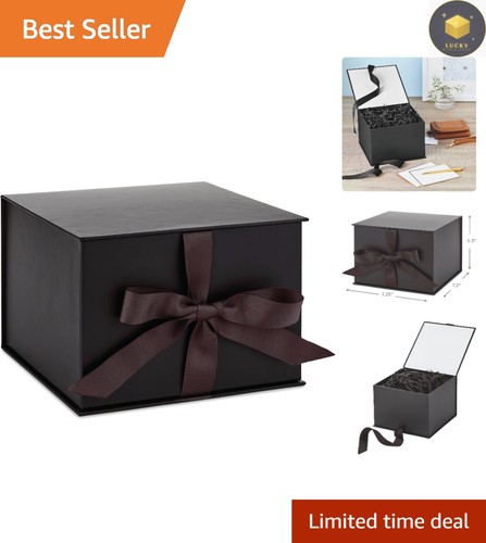 High quality black gift - black, box
