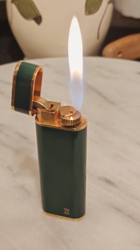 Cartier lighter green - green, enamel
