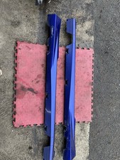 Ford Fiesta St180 Mk7 Side Skirts Spirit Blue