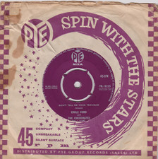 Emile Ford ‎– Don't Tell Me Your Troubles (Pye 1959) 7" vinyl single VG/G+