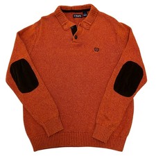 Chaps Jumper Mens Medium Rust
